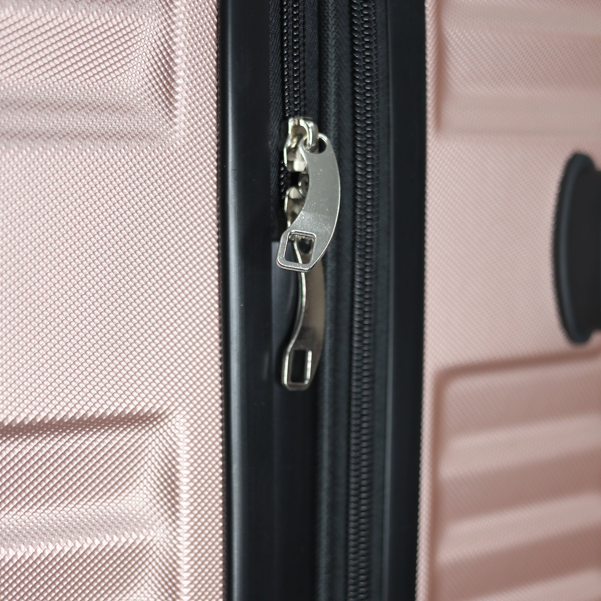 SILVER GREY 3 PIECE LUGGAGE SUITCASE SET