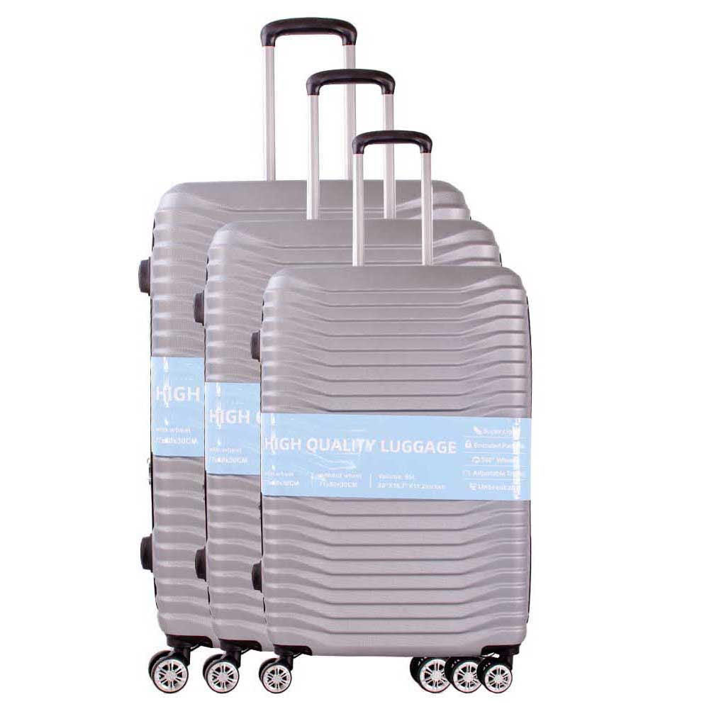 set of 3 suitcase luggage set