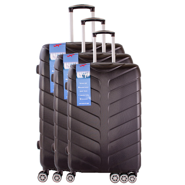 set of 3 suitcase luggage set