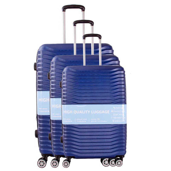 set of 3 suitcase luggage set