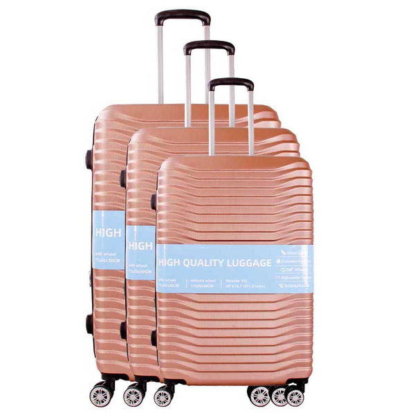 set of 3 suitcase luggage set