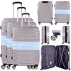 set of 3 suitcase luggage set