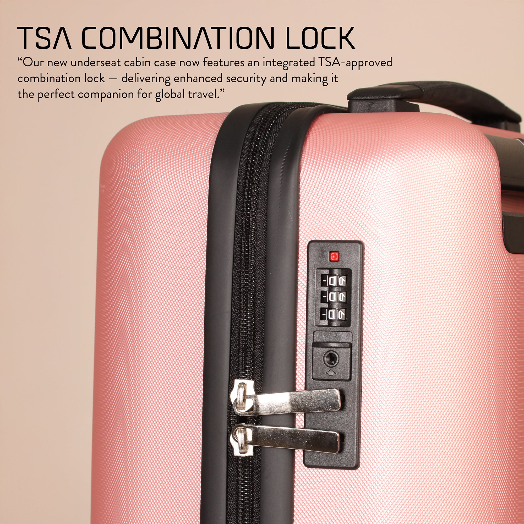 ROSE GOLD WOW TRAVEL UNDERSEAT CABIN BAG  RYANAIR - WIZZAIR