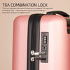 ROSE GOLD WOW TRAVEL UNDERSEAT CABIN BAG  RYANAIR - WIZZAIR