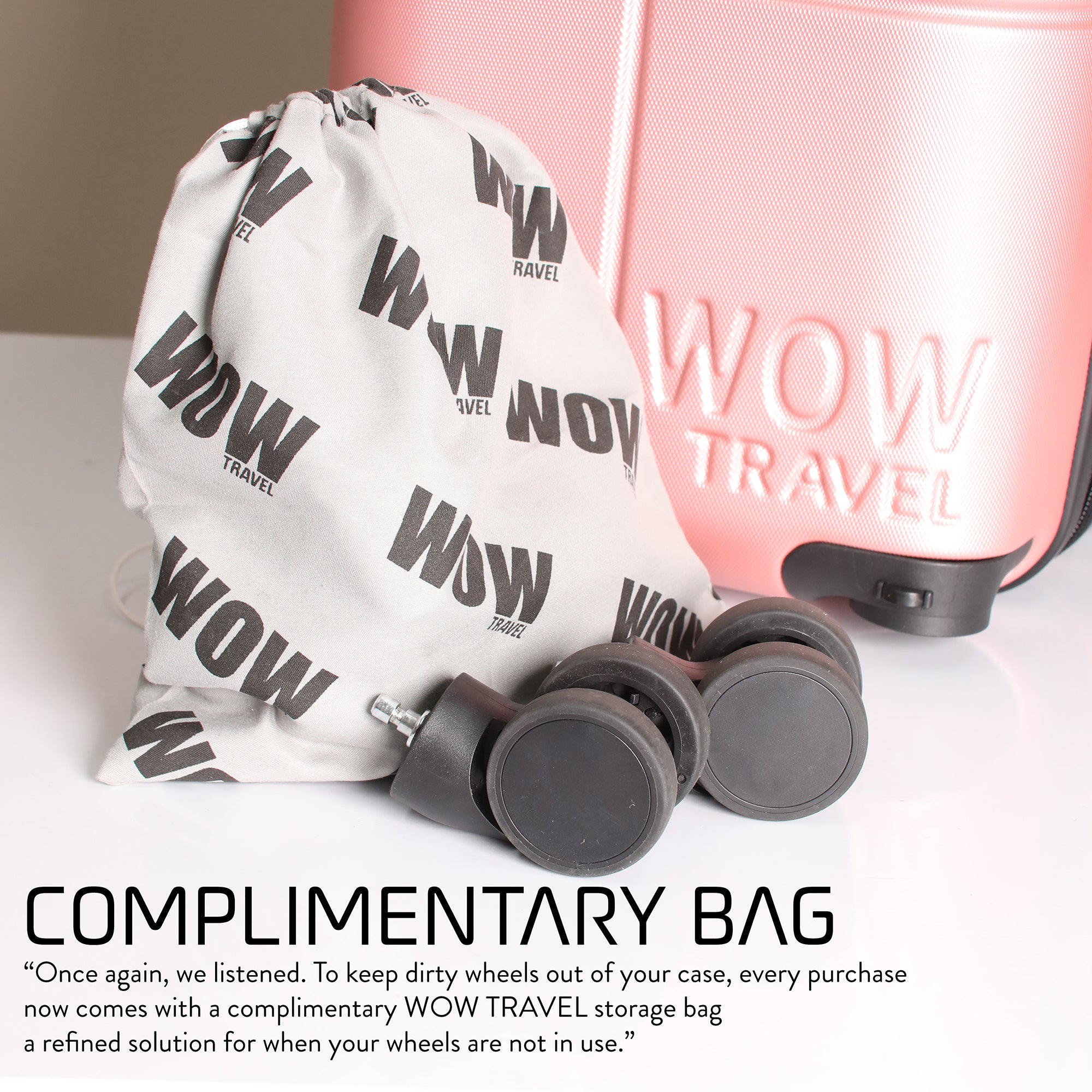 SKY BLUE WOW TRAVEL UNDERSEAT CABIN BAG  RYANAIR - WIZZAIR
