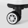 WHITE 20" OVERHEAD CABIN SUITCASE