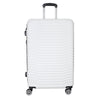 WHITE 3 PIECE LUGGAGE SUITCASE SET