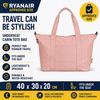 Ryanair 40x30x20 Underseat Tote Bag Pink