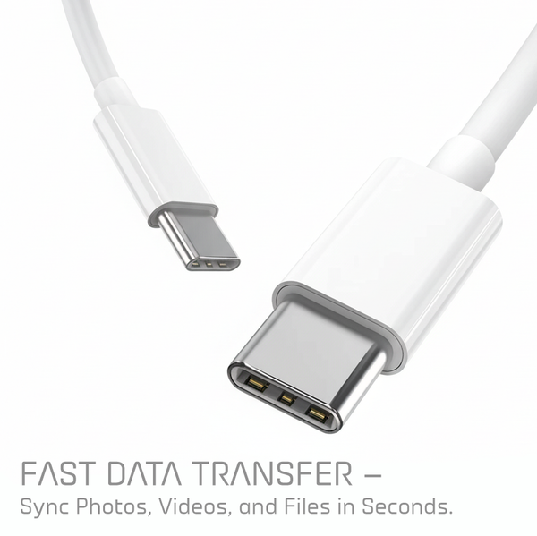 Travel USB C to USB C Cable 1M (1 METER)