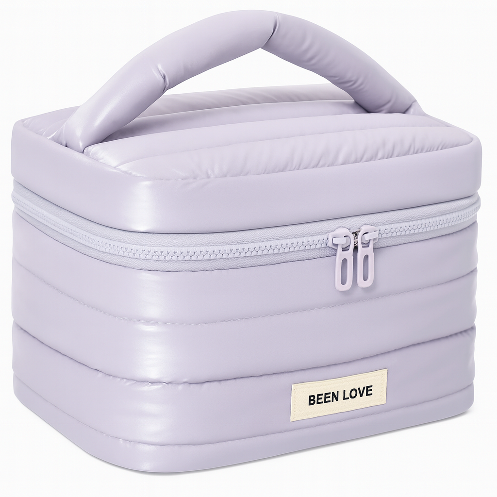 Large Capacity Puffy Makeup Bag