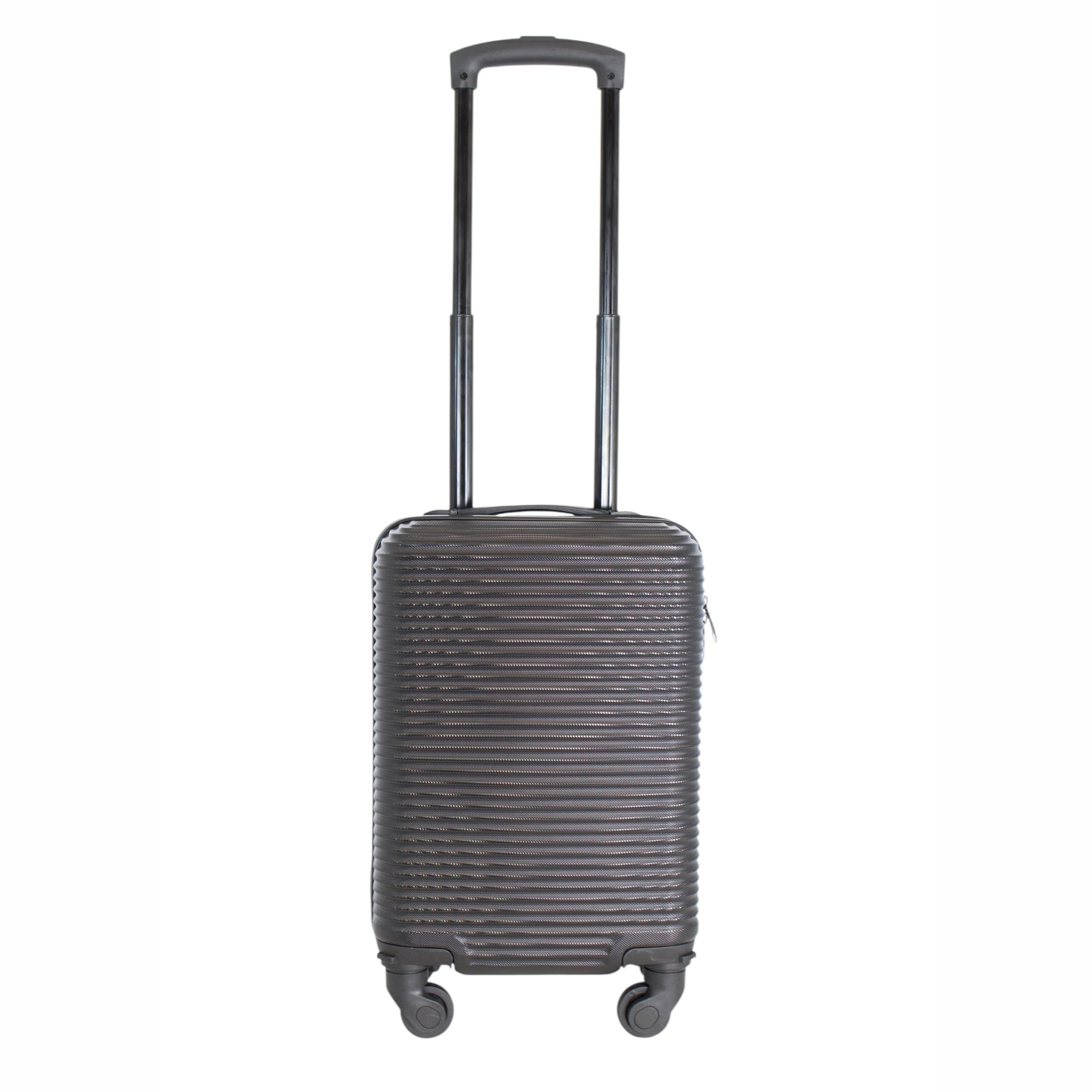 Bordlite Black Cabin Suitcase 40x30x20cm Ryanair Underseat Luggage