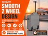 Mustard Underseat Cabin Bag 45x36x20 EasyJet Approved Trolley Case