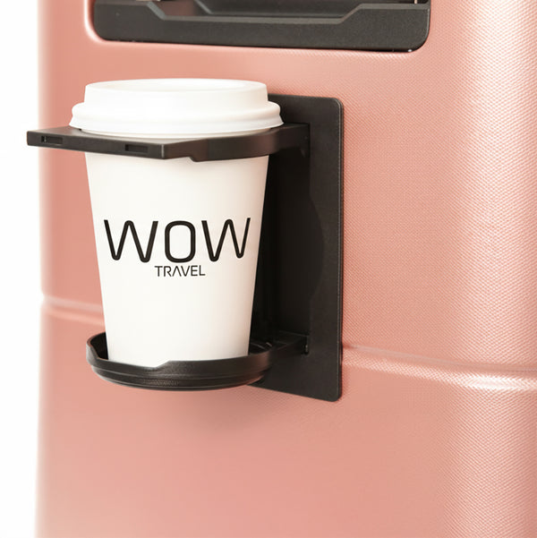 SILVER GREY WOW Travel 40×30×20 Underseat Cabin Suitcase Ryanair Approved Lightweight Carry On