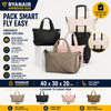 Ryanair 40x30x20 Underseat Tote Bag Pink