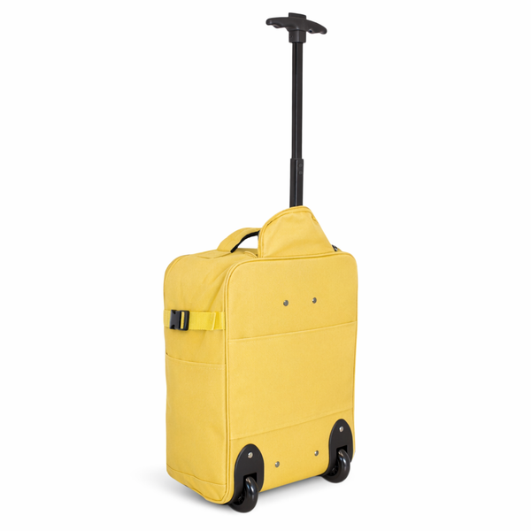 Mustard Underseat Cabin Bag 45x36x20 EasyJet Approved Trolley Case