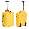 Mustard Underseat Cabin Bag 45x36x20 EasyJet Approved Trolley Case