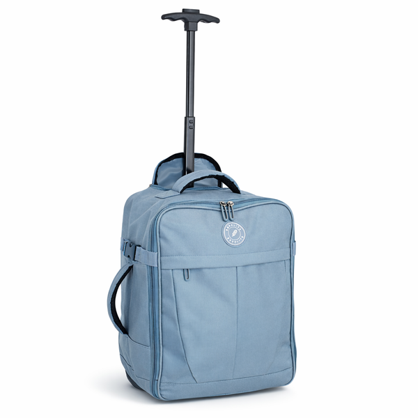 Blue Underseat Cabin Bag 45x36x20 EasyJet Approved Trolley Case