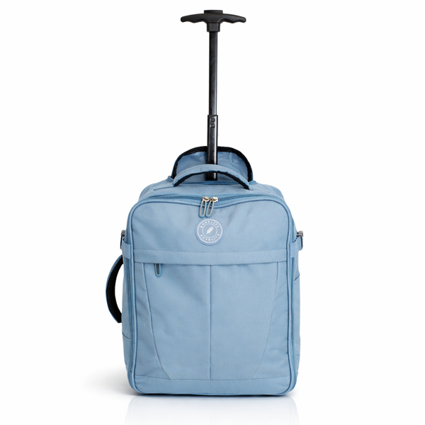 Blue Underseat Cabin Bag 45x36x20 EasyJet Approved Trolley Case