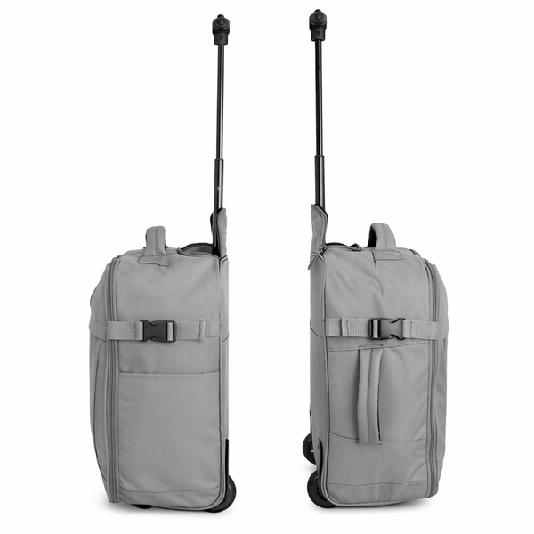 Grey Underseat Cabin Bag 45x36x20 EasyJet Approved Trolley Case