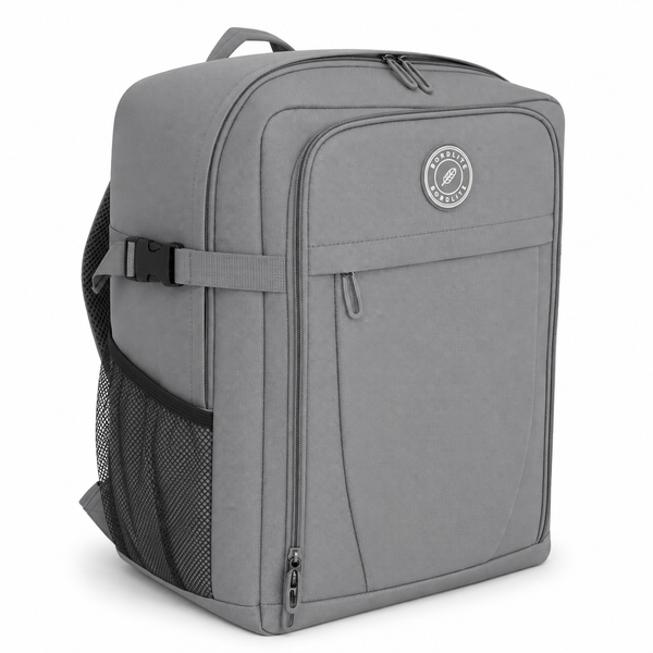 Grey Ryanair Cabin Backpack 40x30x20 Underseat Cabin Bag