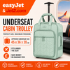 Black EasyJet Cabin Bag 45x36x20 – Underseat Trolley Case