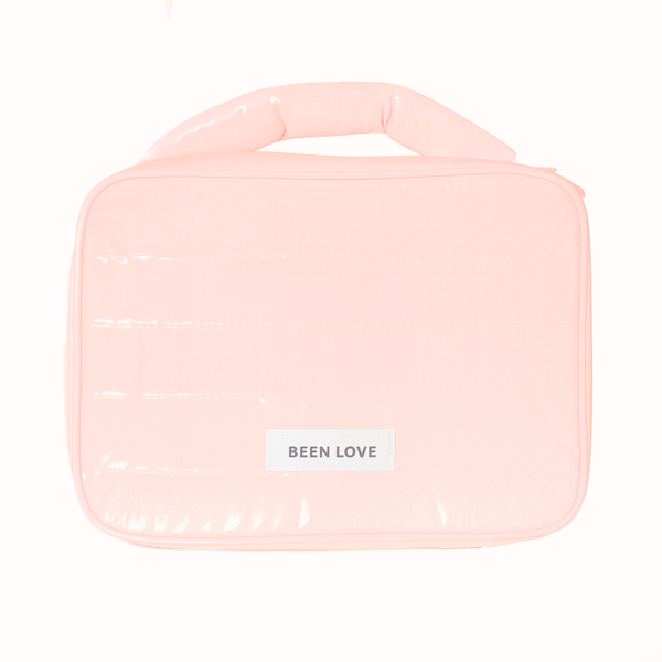 Puffy Quilted Makeup Bag