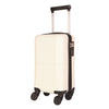 MILK WHITE WOW TRAVEL UNDERSEAT CABIN BAG  RYANAIR - WIZZAIR 40x30x20 *NEW SIZE*