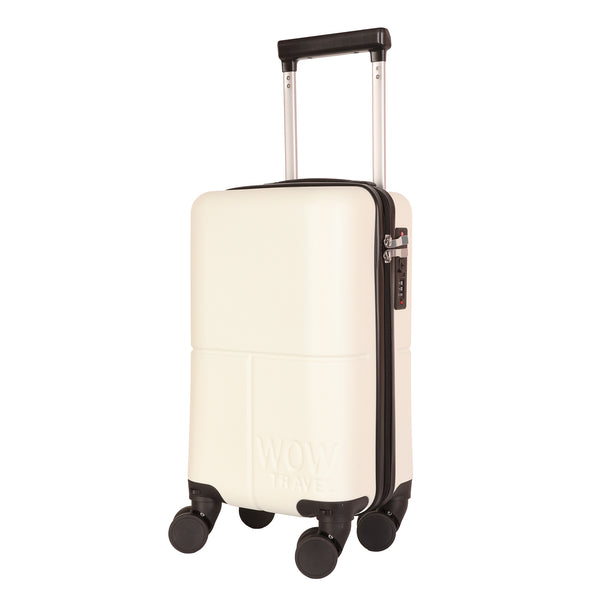 MILK WHITE WOW TRAVEL UNDERSEAT CABIN BAG  RYANAIR - WIZZAIR