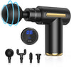 Mini Massage Gun Deep Tissue Portable Muscle Massager USB C Rechargeable with LCD Screen