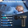 Mini Massage Gun Deep Tissue Portable Muscle Massager USB C Rechargeable with LCD Screen