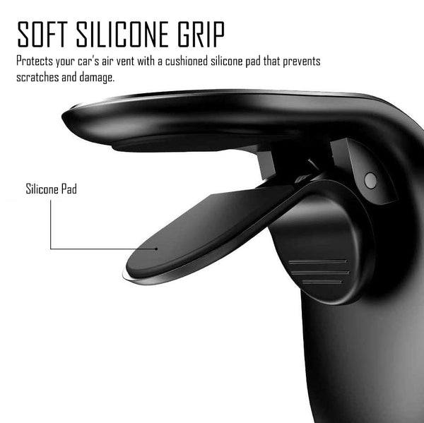 WOW Travel Universal Magnetic Car Phone Holder Air Vent Mount