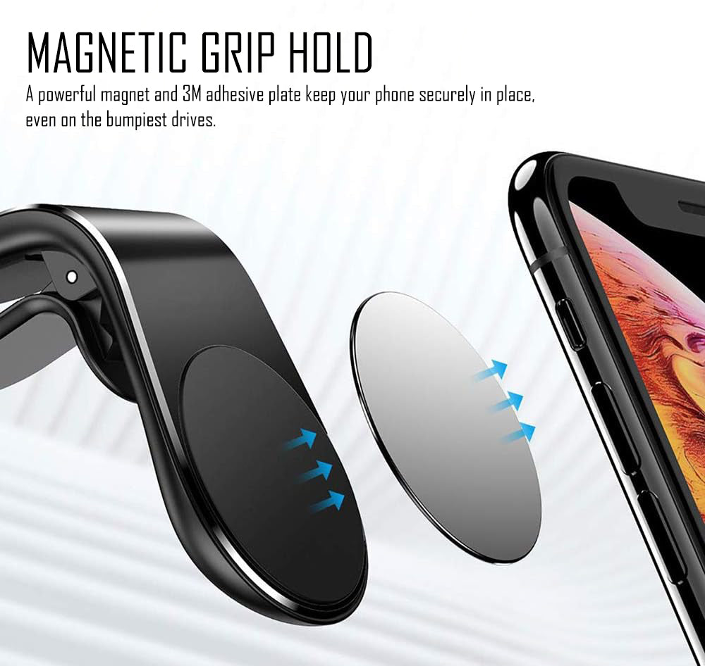 WOW Travel Universal Magnetic Car Phone Holder Air Vent Mount