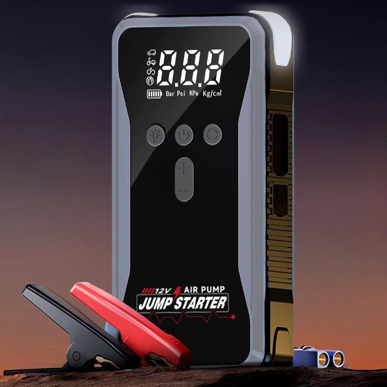 WOW Travel S3 Car Jump Starter 12000mAh 1200A Portable Battery Booster with 150PSI Air Compressor Power Bank