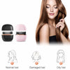Black Mini Hair Straightener Cordless Rechargeable Portable Straightener Brush