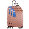 set of 3 suitcase luggage set