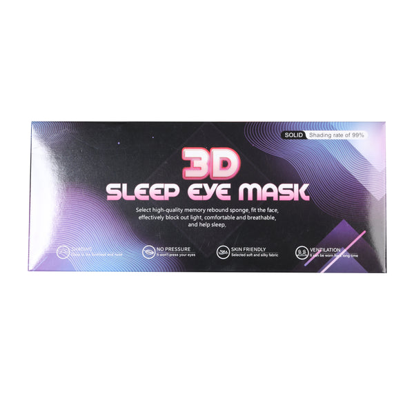 100% Blackout Sleep Masks for Women & Men - Zero Eye Pressure Sleeping Eye Mask- Ergonomic Design 3D Cutout Eye Movement Friendly, Ultra Soft & Comfortable Eye Mask for Sleep/Nap/Travel