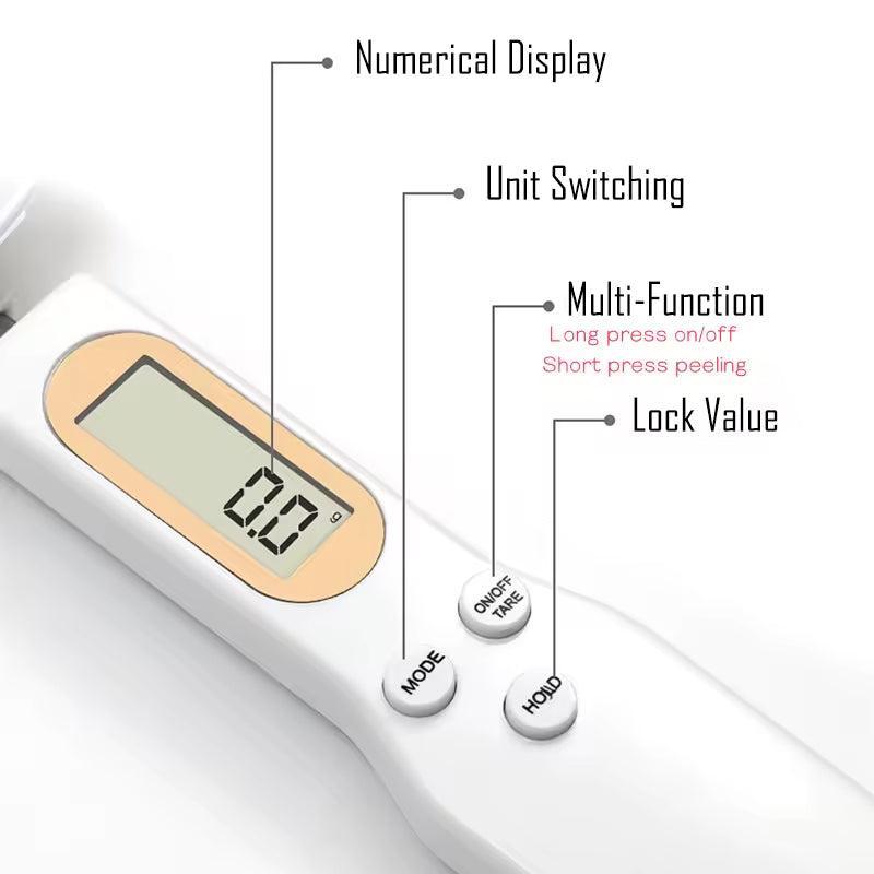Green Digital Measuring Spoon Scale